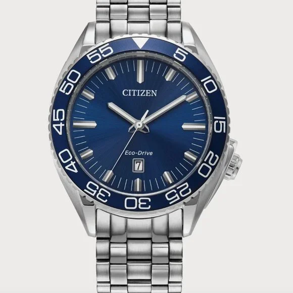 Citizen | Accessories | Mens Blue Face 42mm Citizen Watch  display picture 1